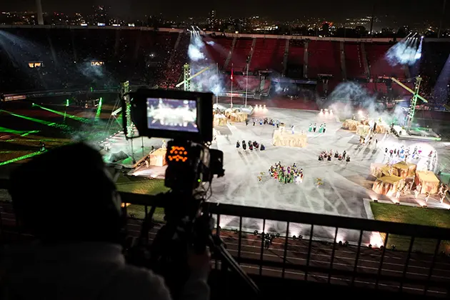 Panam 2023 - Cámara inauguración